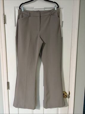 Express Gray Boot Cut Dress Pants